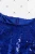 Stylish Sequin Slit Sleeve Midi Dress