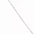 Collette Z C.Z. Sterling Silver Rhodium Plated Square Lemon Ball Pendant