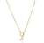 JAMIE GOLD TOGGLE PAPERCLIP CHAIN NECKLACE