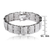 Collette Z Sterling Silver Cubic Zirconia Wide Bracelet