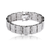 Collette Z Sterling Silver Cubic Zirconia Wide Bracelet