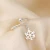 Sterling Silver Open Dangling Snowflake Ring