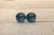Slytherin  Glass Stud Earrings