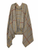 Plaid Fringe Cashmere-Blend Blanket Scarf