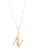 14K Gold Plated Letter Charm Necklace