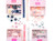 Light Pink Kids Hair Accessories Gift Box (18 pieces/ Gift Set)