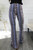 Blue Floral Bouquet Print Bell Bottoms