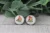 Rooster  Glass Stud Earrings
