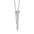 Collette Z Sterling Silver Cubic Zirconia V Necklace