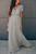 Soft Deep V Neck Short Sleeve Lace Dress