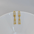 FLORENCE GOLD HARDWARE CHAIN EARRINGS