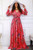 Malaysia Floral Maxi Dress Pink