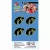 Waterless Peel & Stick Temporary Tattoos Fan-A-Peel / Gamesfaces