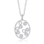 Collette Z Sterling Silver Cubic Zirconia Multiple Circle Necklace