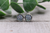 Sparkle Iridescent Mini  Druzy Stud Earrings