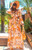 Summer Dreams Floral Ruffle Cut Out Maxi Dress