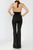 Hourglass Halter Color Block Jumpsuit
