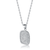 Collette Z Sterling Silver Square Pendant