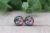 Bass Fishing  Glass Stud Earrings
