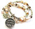 Sensory Processing Disorder Microcrystalline Quartz Wrap Agate Stone Bracelet