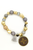 LV Again -Grey Jasper mix Stretch Bracelet
