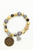 LV Again -Grey Jasper mix Stretch Bracelet