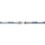 Collette Z Collette Z Sterling Silver Cubic Zirconia and Blue Tennis Bracelet