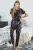 Casual chic Pocketed Tie-dye Jumpsuit