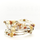 Wrap Bracelets -Monica In Caramel And Chocolate