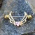 Gold Plated Flying Heart Nipple Shield