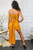 Pleated On Me Asymmetrical High Low Dress