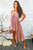 Pleated On Me Asymmetrical High Low Dress