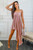 Pleated On Me Asymmetrical High Low Dress