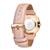 "NASSAU" WOMENS LEATHER BAND WATCH