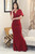 Valentina Off the Shoulder Long Maxi Dress