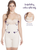 Siluet E Slimming Braless Mid-Thigh Body Shaper with Latex