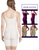 Siluet E Slimming Braless Mid-Thigh Body Shaper with Latex