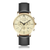 "SAVAii" MENS LEATHER BAND CHRONOGRAPH WATCH