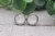 Leopard Smiley Face  Glass Stud Earrings