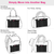 2pcs Handbag Organizer Insert Purse Organizer Multi-pockets Inner Bag