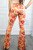 Hibiscus Floral Arrangement Bell Bottoms