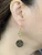 LV Again - Silver Druzy Dangle Earrings