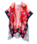Floral Border Accent Kimono