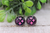 Steelers Girl - Pink || 12mm Glass Stud Earrings