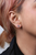 14K Gold 1/2 Cttw Aqua Blue Diamond Screw-Back 4-Prong Classic Stud Earrings (Color Treated, I2-I3)