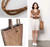 Straw Shopping Bag