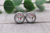 Tie Dye Outlined Cross | Glass Stud Earrings | Hypoallergenic