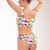 mememe PRIDE Flag CROP TOP for Women