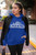 Chicago Skyline Hoodie with White Outline