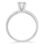 GIA Certified 14k Gold 1/2 Cttw Diamond Solitaire Engagement Ring (H Color, SI1 Clarity)